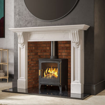 Valence fireplace