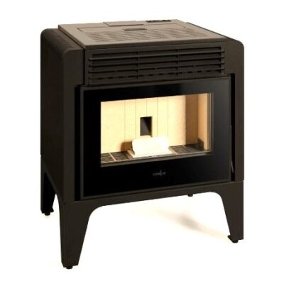 ferlux ares pellet stove 6 kw black